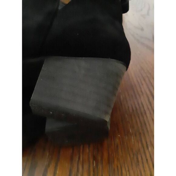 Size 9 Mata Breakaway Black Booties Ankle Boots Pointed Toe Shoes - Picture 8 of 8